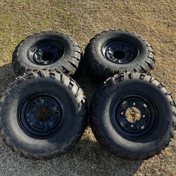 Carlisle AT489 UTV/SXS Wheels & Tires 4x156 (25x10-12 / 25x11-12)