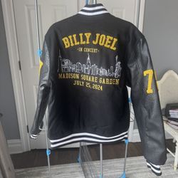 Bill Joel Last MSG Concert Bomber Jacket. 