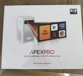 Apex pro gx1000 portable tv projector