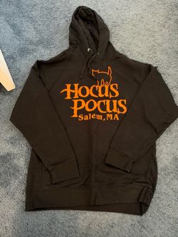 Halloween Hoodie – Black & Orange Graphic Sweatshirt