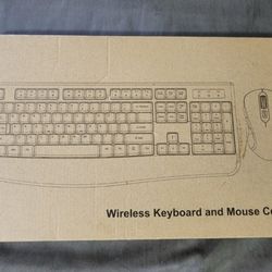 Wireless Keyboard Mouse Combo