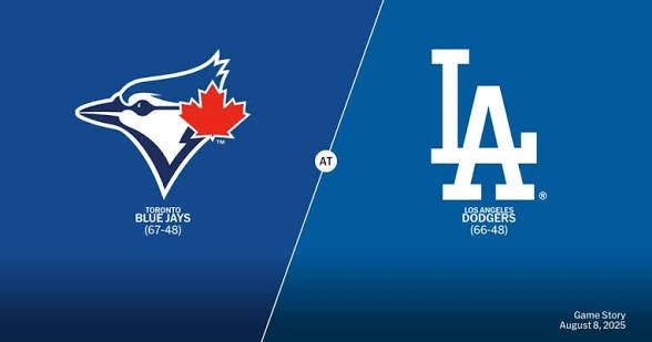 La Los Angeles  Dodgers  Vs Toronto Bluejays World Series Game 4