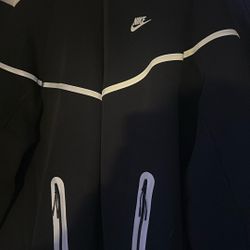 Nike Tech Black Reflective Hoodie XL