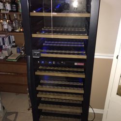 PRICE DROP!!!! Allavino 172 bottle capacity, dual climate control wine refrigerator