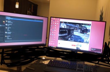 ASUS gaming monitor + HP monitor - MUST GO BY TOMORROW
