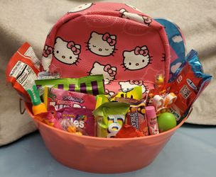Hello Kittey Backpack Easter Basket