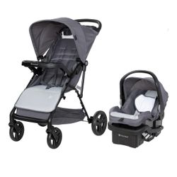 Baby Trend Venture 4-Wheel Stroller Travel System - Desert Grey - Grey BRAND NEW IN BOX