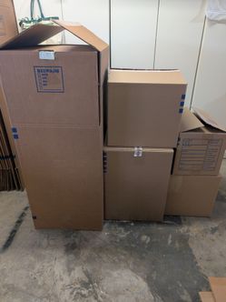 Moving Boxes - Large Number of Assorted sizes
