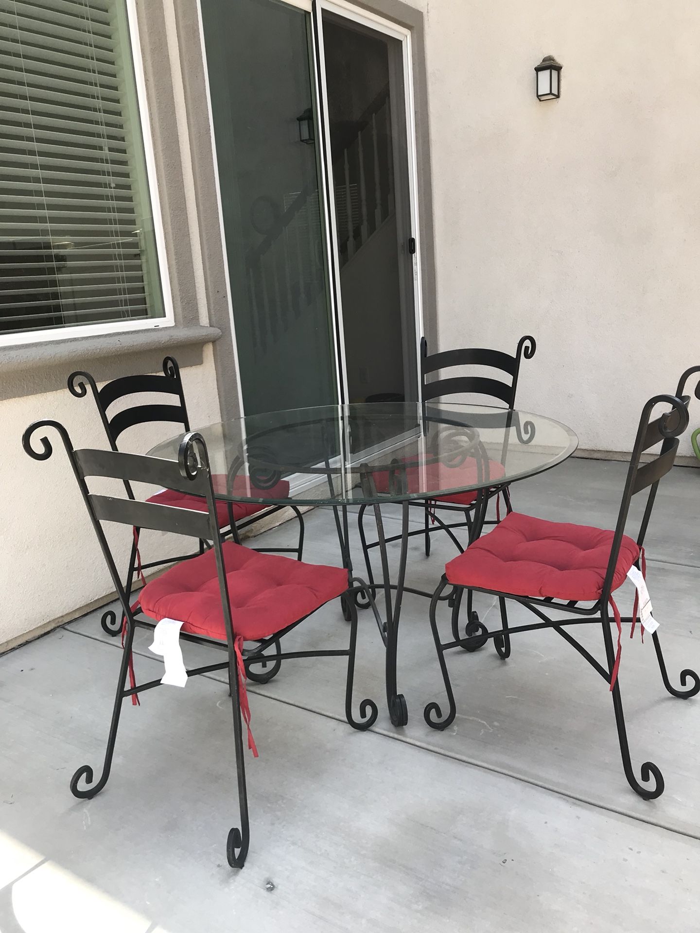 Pier one 2025 wrought iron chairs