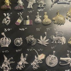 sterling silver 925 pendants different styles and prices 