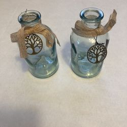 2 Decorative Bottles