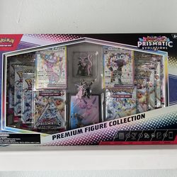 Pokemon Prismatic Evolutions Premium Figure Collection Box