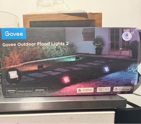 Govee flood lights 2 set of 4