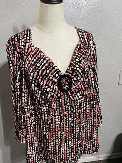 Women plus size dressy top