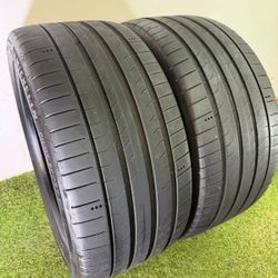 V74  275 35 21 103Y  Michelin  Pilot Sport  2 Used Tires 80% Life 