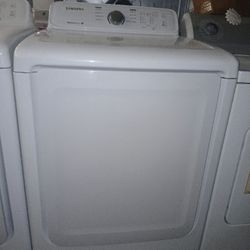 Samsung Gas Dryer Super Large Capacity Auto Sensing Washer In Excellent Condition 