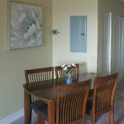 Table and 4 Chairs set