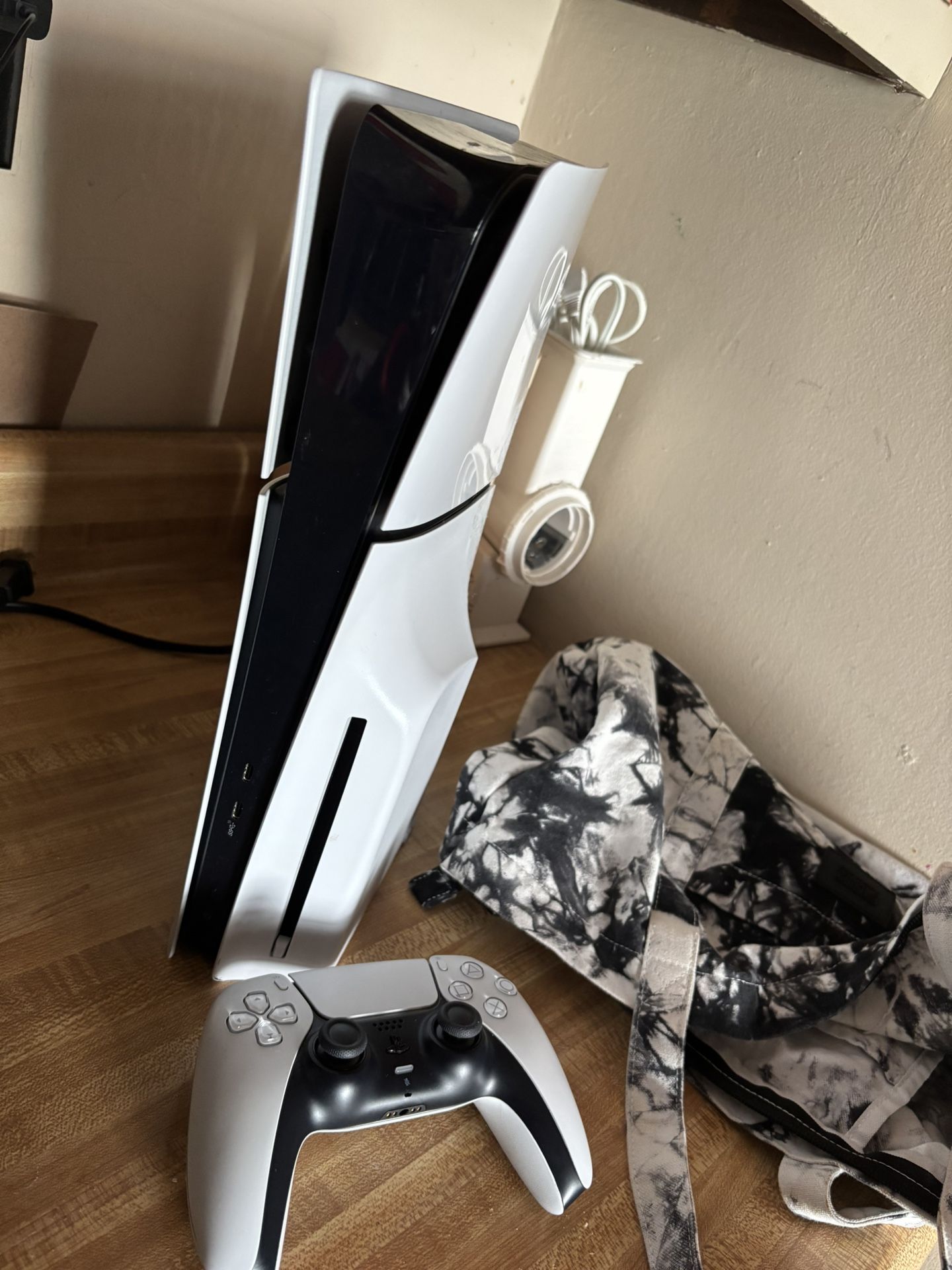 Ps5 With White Controller