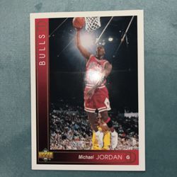 1(contact info removed) Upper Deck Michael Jordan Chicago Bulls #23 Basketball Card 93 94