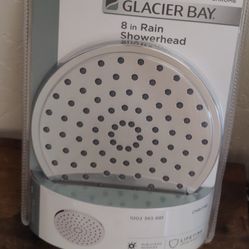 Rain Shower Head 8 in Flashier Bay