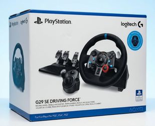 Logitech G29 Force Racing Wheel and Pedals