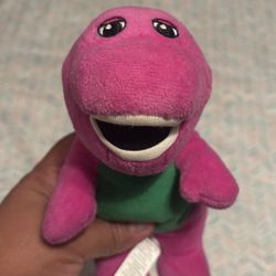 Barney the Dinosaur small plush 