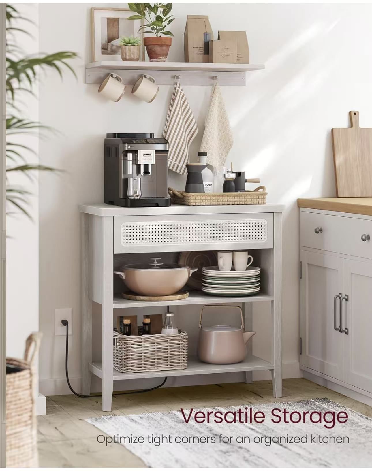 Console Table with Power Outlets