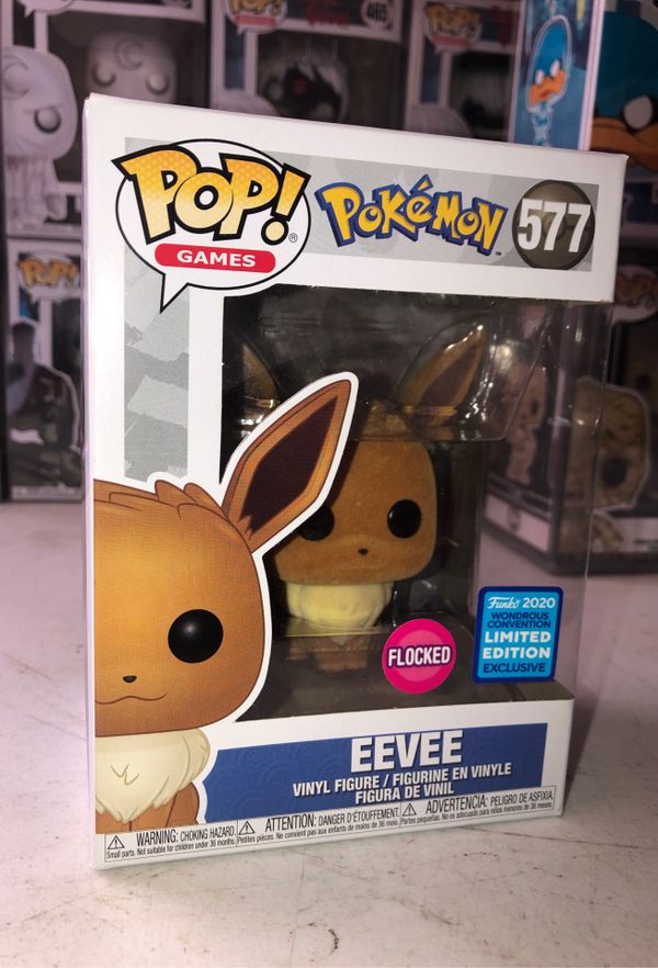 eevee flocked funko