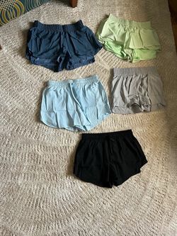 Women’s 2 in 1 Running Shorts High Waisted Athletic! Multi Colors! $10/EACH
