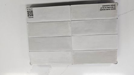 T-Brick Seashell Tile 2x6-3/8,  35 sq.feet