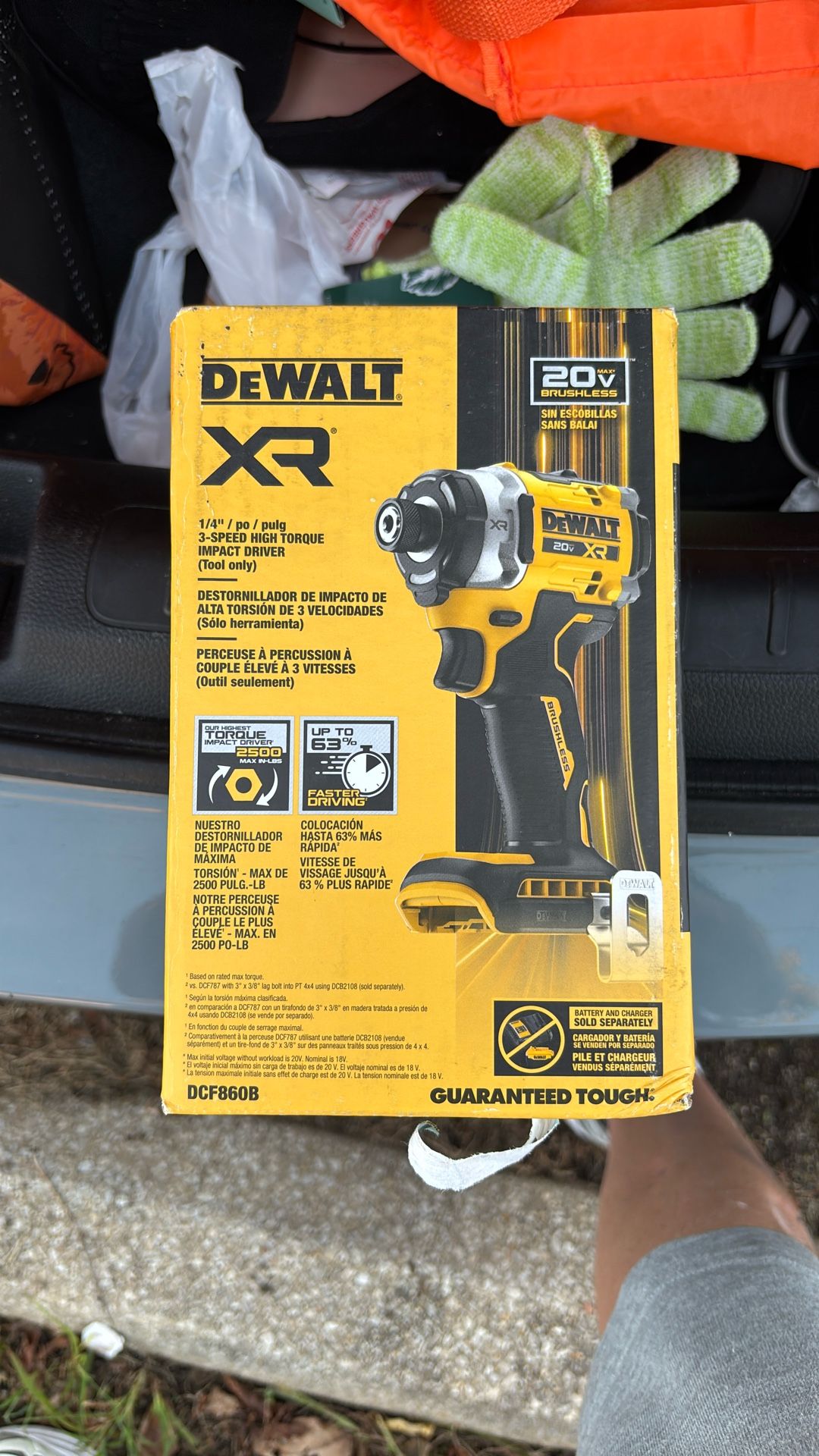 Dewalt XR 1/4 Inch 3 Speed High Torque