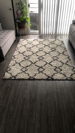 Dark brown and white Rag
