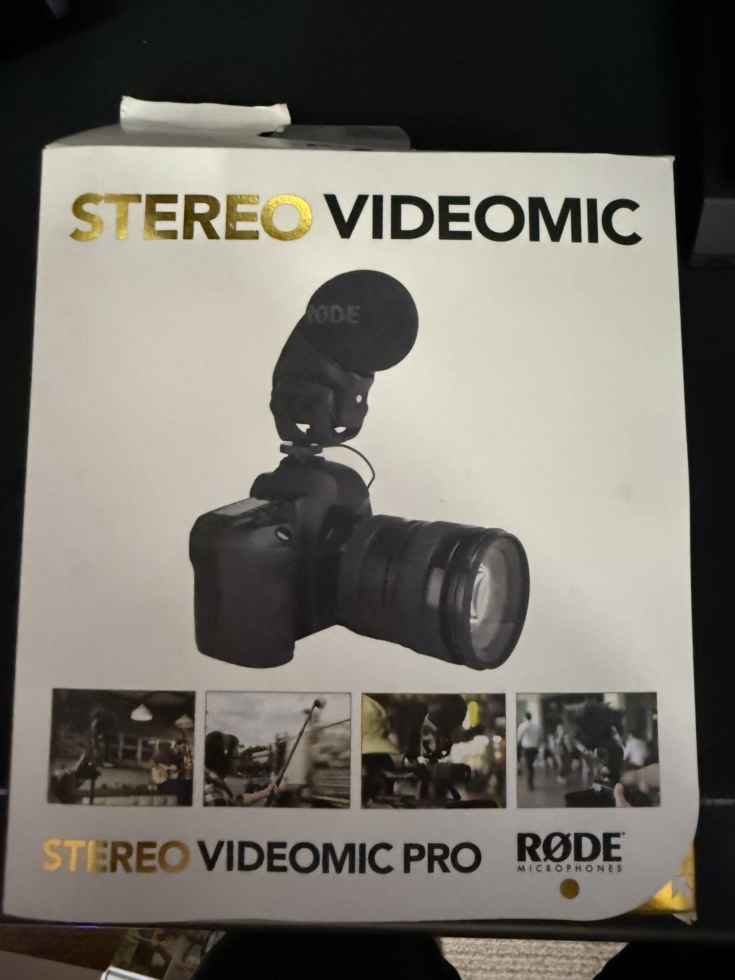 Rode stereo videomic pro
