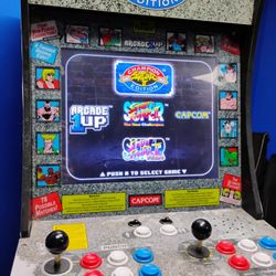 arcade1up street fighter classic 3 in 1 home arcade 4ft