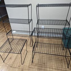 8 Large Stacking Shelves/1 Printer Shelf