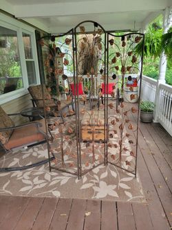 Stunning in garden, at a wedding,  photo background,  room divider
