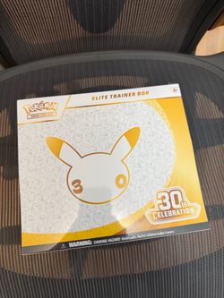 Pokémon - 30th celebration elite trainer box