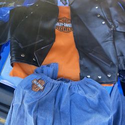 Medium Size Harley Davidson, dress up for toddlers