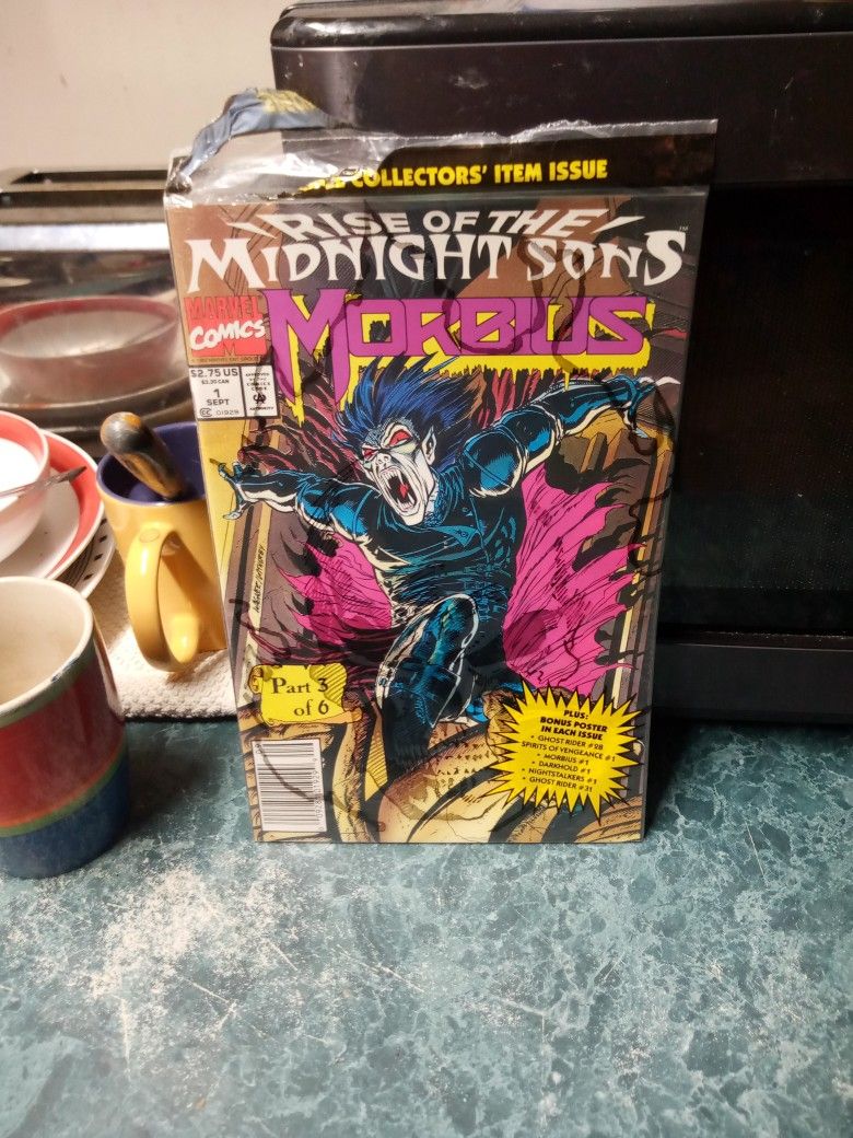 Marvel Comics Rise Of The Midnight Sons MORBIUS