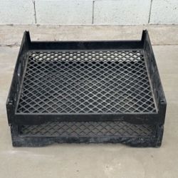 2 Extra Large XL Trays Organization Thick Black  Plastic Heavy Duty Crates With Handles Stackable For Tools Storage Farm Farmers Market Toys Plants 