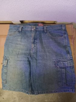 Mens Size 38 Faded Glory Cargo Shorts
