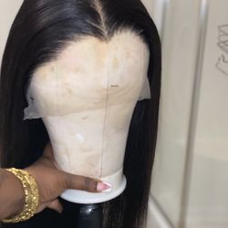 13x6 30” Straight Lace Wig