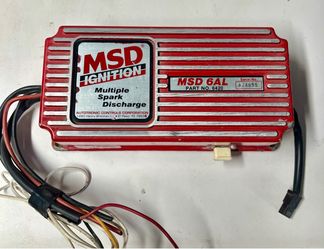 MSD ignition old school muscle car