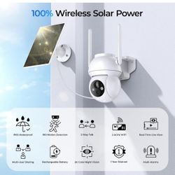 TODVOR SOLAR SECURITY CAMERAS WIRELESS 