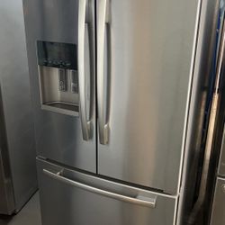 Whirlpool Stainless Steel French Style Refrigerator Full Size