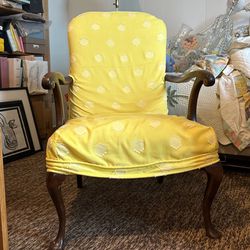 Chair Antique Upholstered 