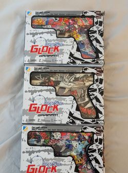 Glock Graffiti gel blaster toy gun