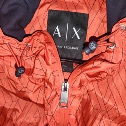 Zip Up Nylon Jacket Armani exchange 
