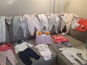 Baby girls clothes from 0-3 months up to 6-9 months Package#2