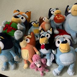 bluey plushies 